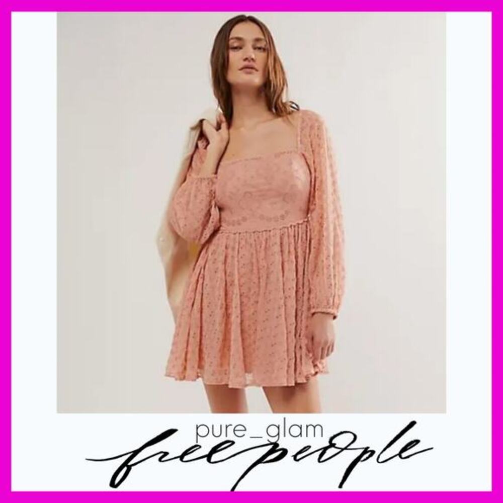 Free People mini dress summer going out femme